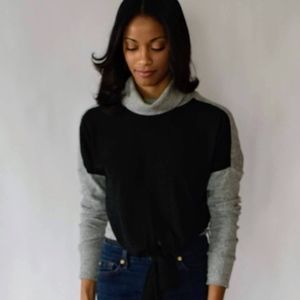 NWT Fifteen Twenty Tie Turtleneck Sweater